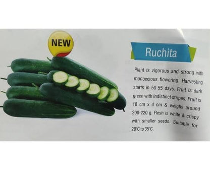 KnownYou seeds hybrid cucumber: Ruchita